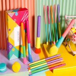 ست براش رنگین کمانی سبز 15 عددی دوکالر - DOCOLOR - تصویر 4