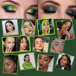 پالت سایه 9 رنگ مدل تایم ( سبز ) time دوکالر - Docolor - تصویر 3