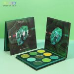 پالت سایه 9 رنگ مدل تایم ( سبز ) time دوکالر - Docolor - تصویر 2