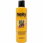 شامپو تقویتی مو رنگ شده  حجم 300 میل  GOLD 24K نلی - NELLY