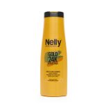 شامپو مو چرب حجم 400 میل  GOLD 24K نلی - NELLY